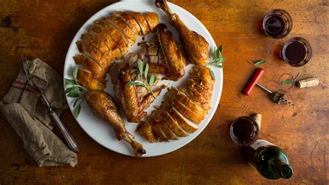 Splayed Turkey With Herbs Recipe Nyt Cooking