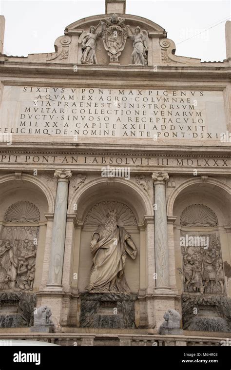 La Fontana Dell Acqua Felice Tambi N Llamado La Fuente De Mois S Es