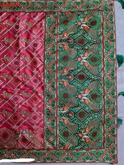 Gujrat Test Saree Embroidery Design In 2024