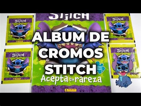 STITCH ALBUM DE CROMOS PANINI 2024 Unboxing YouTube