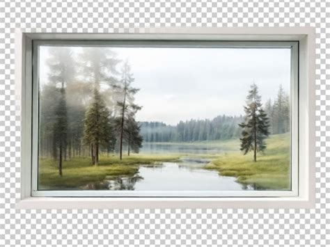 Premium Psd Psd Of A Glass Frame