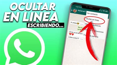 Como Ocultar El EN LINEA Y El ESCRIBIENDO De Whatsapp 2022 Cristian