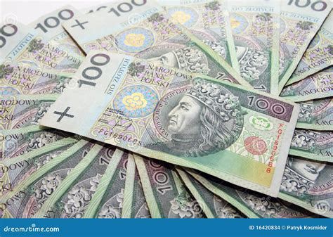 Polish Zloty Stock Photo Image Of Business Lottery 16420834