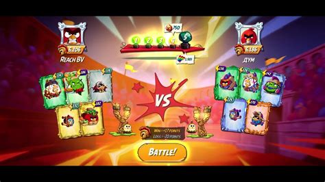 Angry Birds Arena Battle Today Complete Streak Winning Streak Youtube