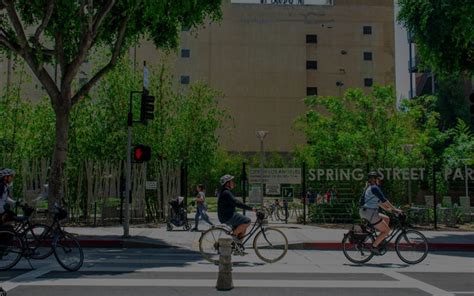 Handlebar Bike Tours In Downtown Los Angeles California