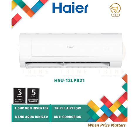 HAIER 1 0HP 2 0HP R32 AIR COND HSU LPB SERIES NON INVERTER AIRCOND