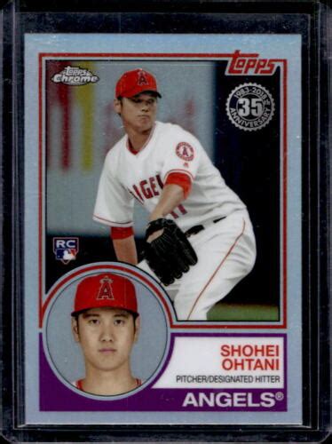 Topps Chrome Shohei Ohtani Topps Refractor Rookie Rc T