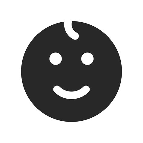 El Icono Del Emoji De La Sonrisa Del Ni O Es Una Ilustraci N Vectorial