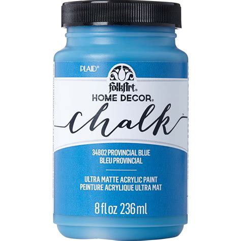 Folkart Home Décor Chalk Acrylic Craft Paint Provincial Blue Ultra