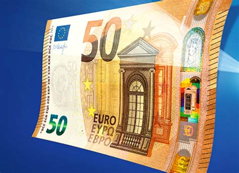 Zo Ziet Het Nieuwe Briefje Van 50 Euro Eruit