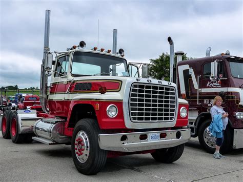 Ford LTL 9000 Semi Tractor Taken At The ATHS American Tr Flickr