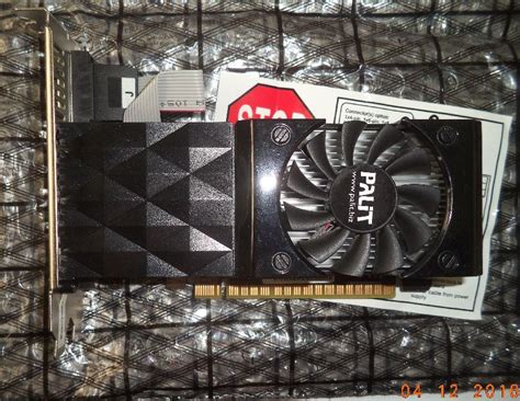 Palit GeForce GT 630 2GB 128 bit GDDR3 Low Profile PCI E DX12 grafička