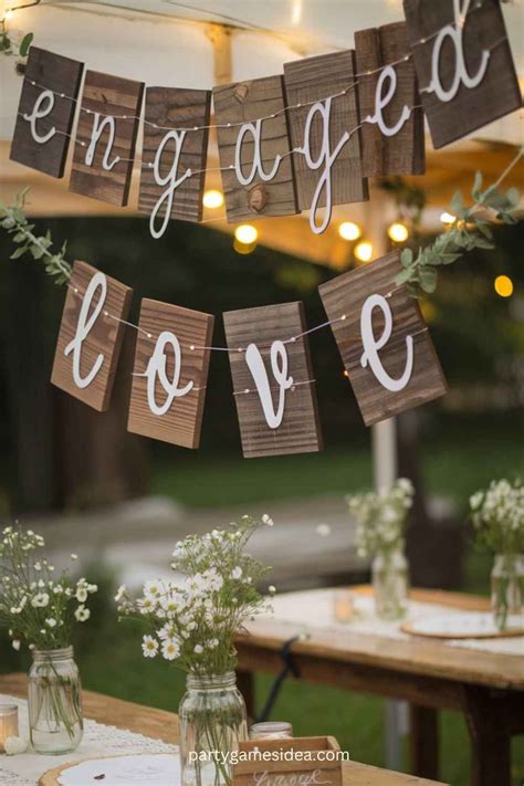 20 Amazing DIY Engagement Party Banner Ideas - Fun Party Games Ideas ...