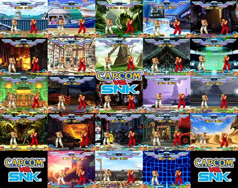 Capcom Vs Snk Stages Pack [m U G E N] [mods]