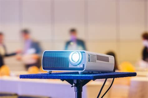 Premium Photo Projector In Conference Room