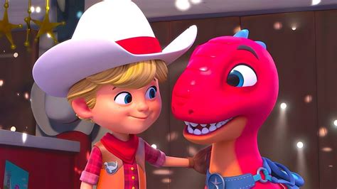 ¡jon Le Enseña A Blitz Algo Nuevo Dino Ranch Dibujos Animados Para Niños Wildbrain Niños