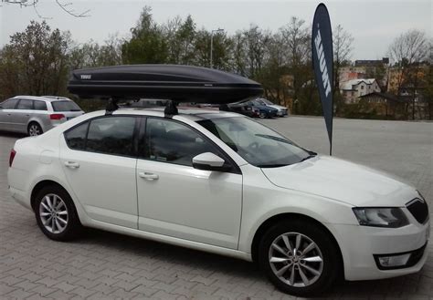 Thule Střešní Box Pacific 500 Antracit Aeroskin