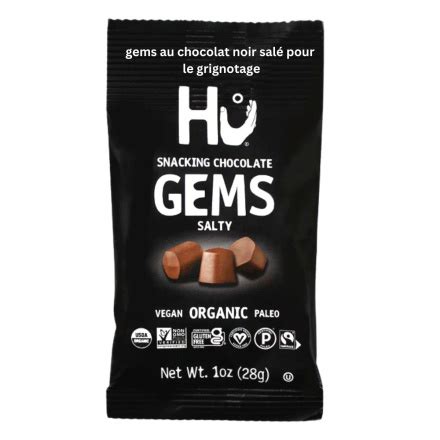 Hu Kitchen Snacking Gems Dark Chocolate Salt Snack Pack At Natura Market