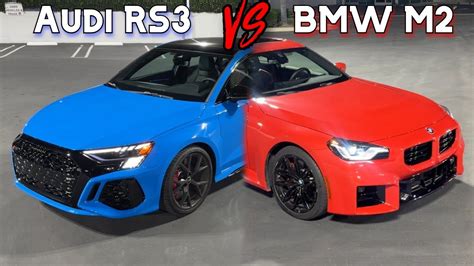 Bmw M2 Vs Audi Rs3 Which Should You Buy Youtube