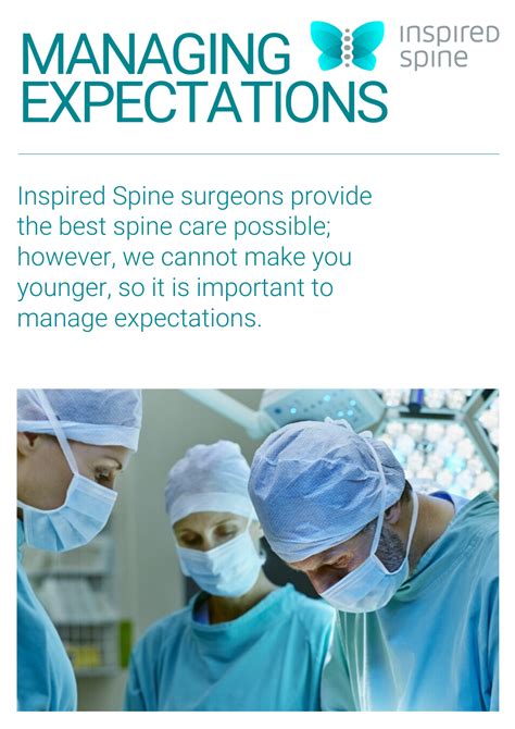Patient Expectations :: Inspired Spine SurgCenter