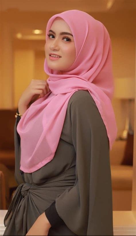 Model Hijab Pink Terbaru