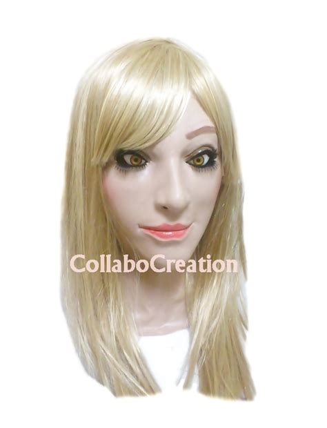 Female Mask Collection Blonde Lady Female Mask