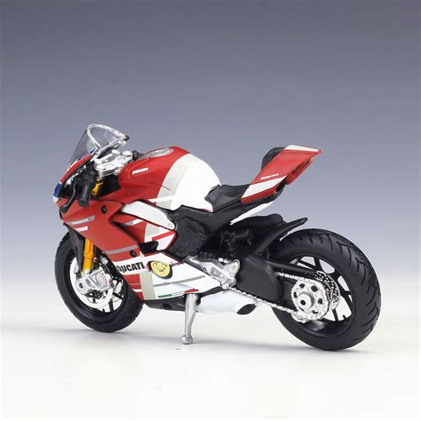 Maisto 118 Ducati Panigale V4s Corse Motorcycle Bike Model Toy New In