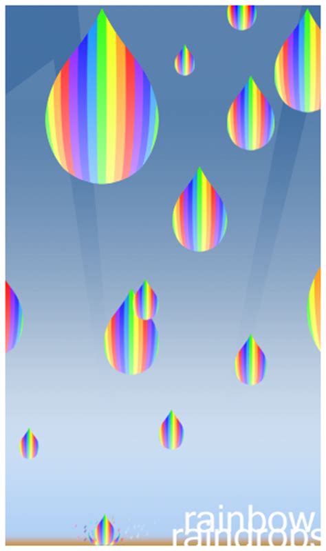 Rainbow Raindrops by master-me on DeviantArt