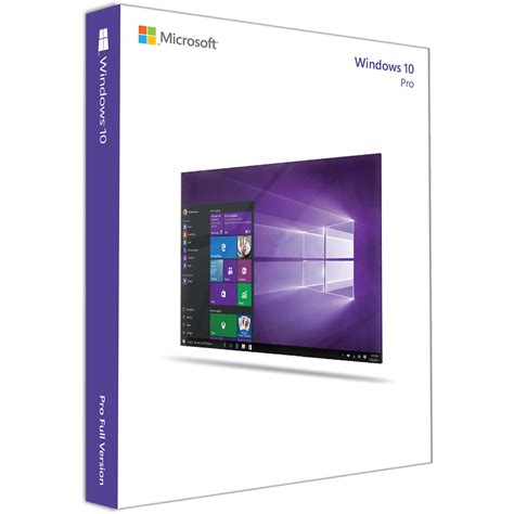Microsoft Windows 10 Professional (64 Bit) - OEM DVD