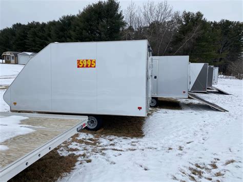 Snowmobile Trailers – Lake Region Trailers & Sheds