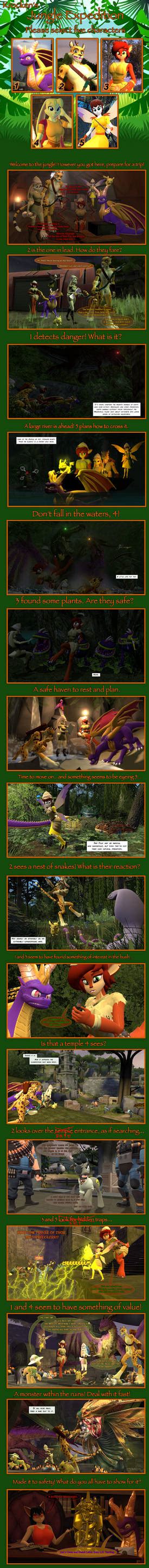 The Saga Of Spyro Jungle Expedition By Tyrakathedragonfan On Deviantart