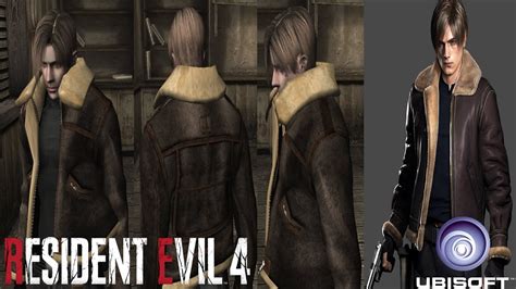 Re4 Mod Leon Style Re4 Remake Versión 1 5 Jacket Gameplay Demo Youtube