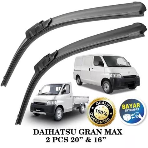 Jual BISA COD PROMO SOFT WIPER Wiper Depan GRANDMAX Harga 2 Pcs