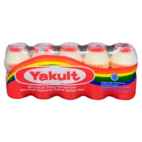 Jual Yakult 5 Botol 65 Ml Shopee Indonesia