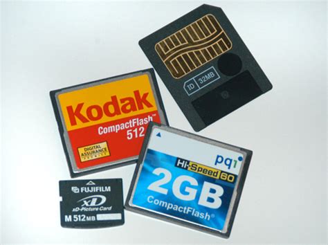 digital cameras memory card dummies