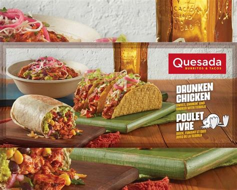 Order Quesada Burritos And Tacos 719 Central Parkway W Restaurant