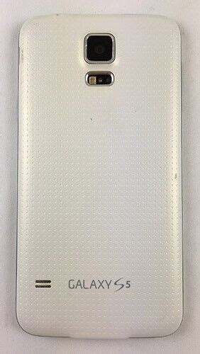 Samsung SM G900A Galaxy S5 Unlocked Smartphone GOOD White