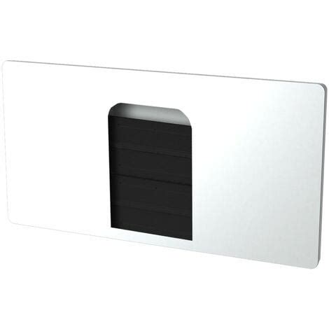 Carrera Panneau Rayonnant En Verre Blanc Lcd W Blanc