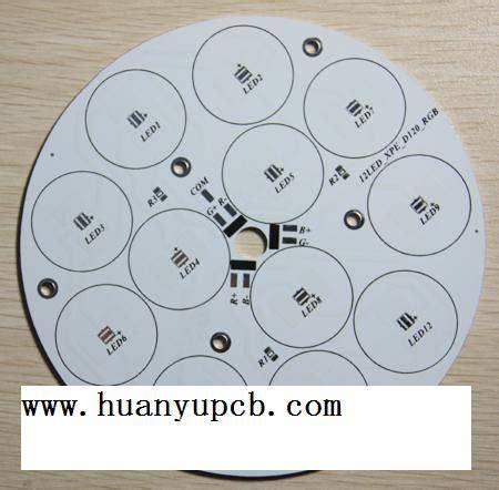 Aluminum PCB MCPCB Metal Core LED Printed Circuit Board HuanYu Future