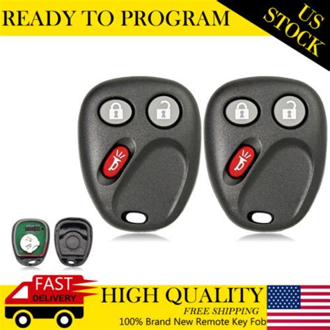 2 Car Key Fob Keyless Entry Remote Control For Silverado Tahoe Gmc Sierra Lhj011 Ebay