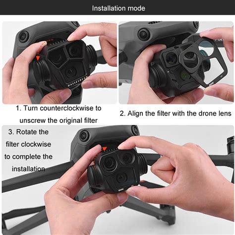 For DJI MAVIC 3PRO BRDRC Filter Accessories ND16 Filter Alexnld