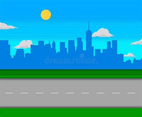 Pixel Art Road Map