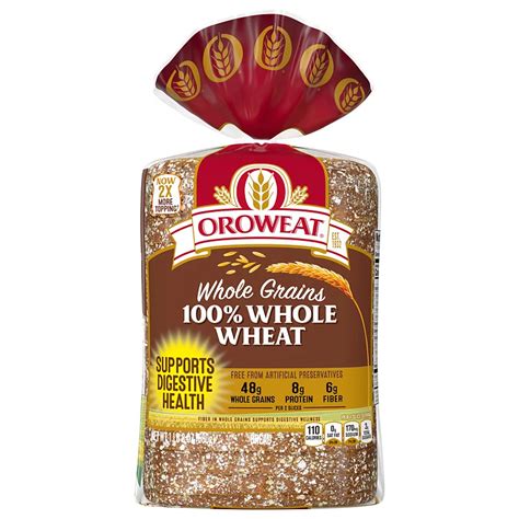 oroweat  wheat bread nutrition information besto blog