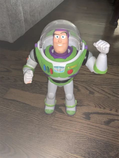 Figurine ArticulÉe Parlante Disneypixar Toy Story Buzz Lightyear 12 Pouces Thinkway Toys Eur 17