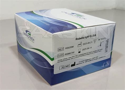 Calbiotech Rubella IgM ELISA At Best Price In Chennai By Saaskin