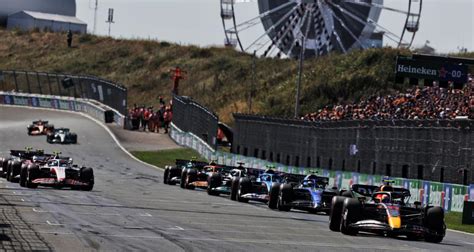 F1 GP des Pays Bas 2022 la grille de départ