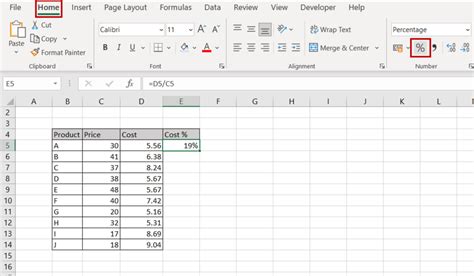 How To Find The Percentage Of Two Numbers In Excel Spreadcheaters