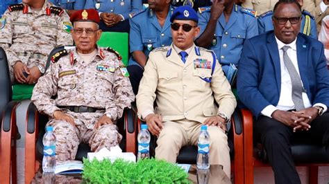 Somali Police Commissioner attends the 47th anniversary of the Djiboutian Police Force