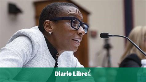 Claudine Gay Renuncia A Harvard Tras Acusaciones De Plagio Diario Libre