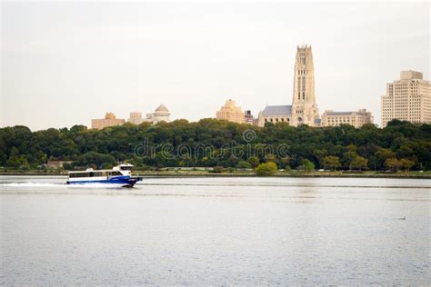 New Jersey Ferry On Hudson River Editorial Photo Image Of Ferry